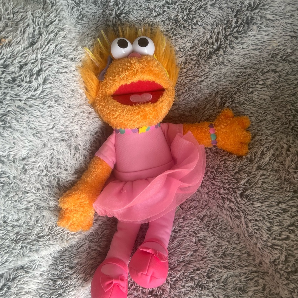 Sesame Street Zoe ballerina plush